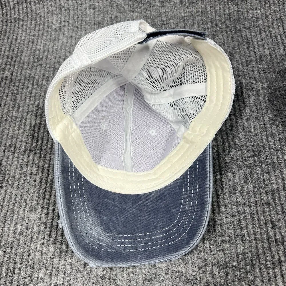 Basically Yours Mens Trucker Hat Gray White Cap Mesh Back 2014 Driver‎ Sport NWT